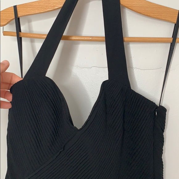 Reiss black halter sleeveless dress - Picture 8 of 11